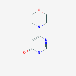 3-methyl-6-morpholinopyrimidin-4(3H)-one