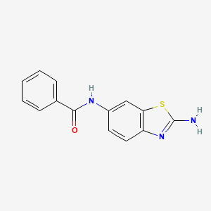 N-(2-Aminobenzothiazol-6-yl)benzamide