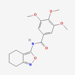 3,4,5-trimethoxy-N-(4,5,6,7-tetrahydrobenzo[c]isoxazol-3-yl)benzamide