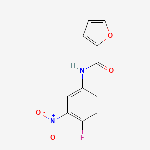 N-(4-fluoro-3-nitrophenyl)furan-2-carboxamide