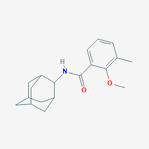 N-(2-adamantyl)-2-methoxy-3-methylbenzamide