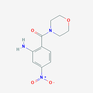 (2-Amino-4-nitrophenyl)(morpholin-4-yl)methanone