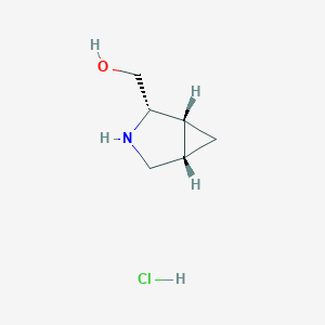 (1R,2S,5S)-3-Azabicyclo[3.1.0]hexane-2-methanol HCl