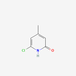 molecular formula C6H6ClNO B2448497 6-Chloro-4-methylpyridin-2-OL CAS No. 25297-47-6
