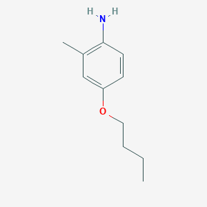molecular formula C11H17NO B2448543 4-Butoxy-2-methylaniline CAS No. 150748-89-3