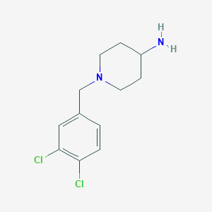 1-[(3,4-Dichlorophenyl)methyl]piperidin-4-amine