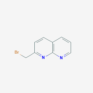 molecular formula C9H7BrN2 B2448580 2-(Bromomethyl)-1,8-naphthyridine CAS No. 1260778-06-0