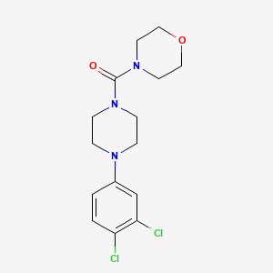 (4-(3,4-Dichlorophenyl)piperazin-1-yl)(morpholino)methanone