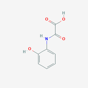 molecular formula C8H7NO4 B2448703 [(2-Hydroxyphenyl)amino](oxo)acetic acid CAS No. 89942-67-6
