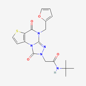 molecular formula C18H19N5O4S B2448729 Chembl4544321 CAS No. 1358500-85-2