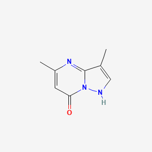 molecular formula C8H9N3O B2448763 3,5-Dimethylpyrazolo[1,5-a]pyrimidin-7(4H)-one CAS No. 2090978-79-1