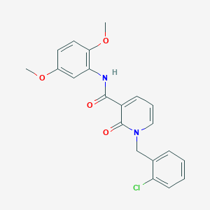 1-(2-chlorobenzyl)-N-(2,5-dimethoxyphenyl)-2-oxo-1,2-dihydropyridine-3-carboxamide