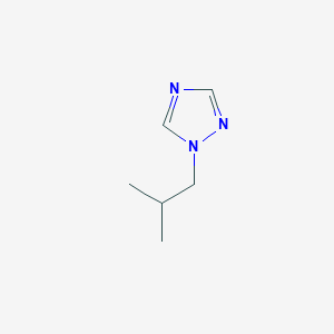 molecular formula C6H11N3 B2448925 1-(2-methylpropyl)-1H-1,2,4-triazole CAS No. 89531-93-1
