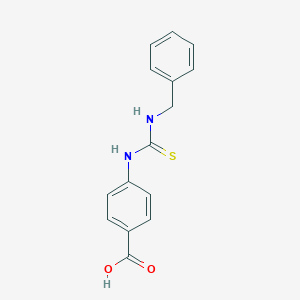 B024492 4-(3-Benzyl-thioureido)-benzoic acid CAS No. 109310-93-2