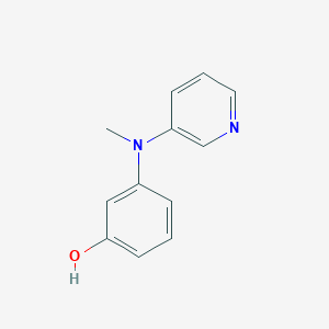 B2449260 3-[Methyl(pyridin-3-yl)amino]phenol CAS No. 1397207-81-6