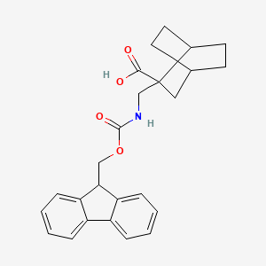 2-[({[(9H-fluoren-9-yl)methoxy]carbonyl}amino)methyl]bicyclo[2.2.2]octane-2-carboxylic acid