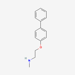 N-methyl-2-(4-phenylphenoxy)ethanamine