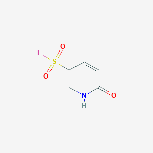 molecular formula C5H4FNO3S B2449402 6-羟基吡啶-3-磺酰氟 CAS No. 2247103-46-2