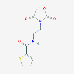 N-(2-(2,4-dioxooxazolidin-3-yl)ethyl)thiophene-2-carboxamide