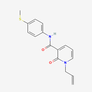1-allyl-N-[4-(methylsulfanyl)phenyl]-2-oxo-1,2-dihydro-3-pyridinecarboxamide