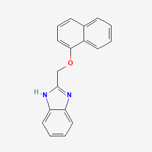 2-[(1-Naphthyloxy)methyl]-1h-benzimidazole