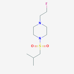 1-(2-Fluoroethyl)-4-(isobutylsulfonyl)piperazine