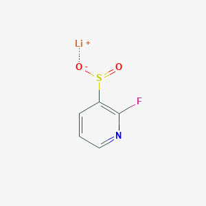 Lithium;2-fluoropyridine-3-sulfinate
