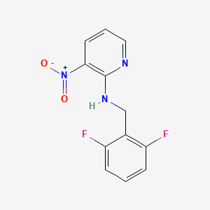 N-(2,6-difluorobenzyl)-3-nitro-2-pyridinamine