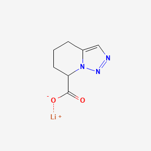 Lithium;4,5,6,7-tetrahydrotriazolo[1,5-a]pyridine-7-carboxylate