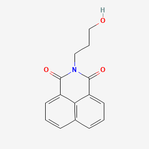 molecular formula C15H13NO3 B2449648 2-(3-hydroxypropyl)-1H-benzo[de]isoquinoline-1,3(2H)-dione CAS No. 6914-97-2
