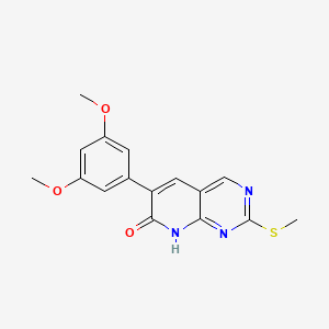 6-(3,5-dimethoxyphenyl)-2-(methylthio)pyrido[2,3-d]pyrimidin-7(8H)-one