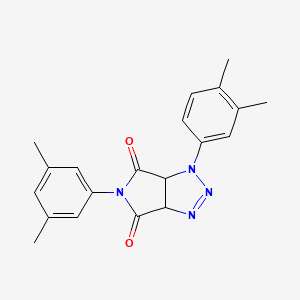 1-(3,4-dimethylphenyl)-5-(3,5-dimethylphenyl)-1,6a-dihydropyrrolo[3,4-d][1,2,3]triazole-4,6(3aH,5H)-dione