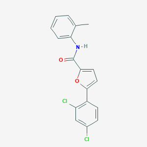 5-(2,4-dichlorophenyl)-N-(2-methylphenyl)-2-furancarboxamide