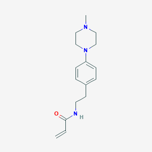 N-[2-[4-(4-Methylpiperazin-1-yl)phenyl]ethyl]prop-2-enamide