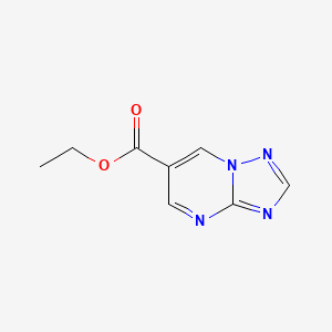 molecular formula C8H8N4O2 B2449772 Ethyl [1,2,4]triazolo[1,5-a]pyrimidine-6-carboxylate CAS No. 1864014-92-5