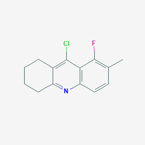 B2450057 9-Chloro-8-fluoro-7-methyl-1,2,3,4-tetrahydroacridine CAS No. 1909337-08-1