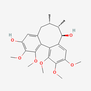 molecular formula C23H30O7 B2450082 五味子素U CAS No. 135095-46-4