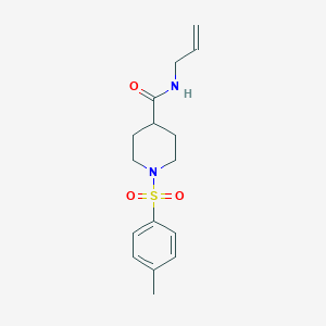 N-allyl-1-[(4-methylphenyl)sulfonyl]-4-piperidinecarboxamide