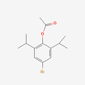 4-Bromo-2,6-diisopropylphenyl acetate