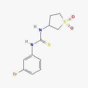 1-(3-Bromophenyl)-3-(1,1-dioxidotetrahydrothiophen-3-yl)thiourea