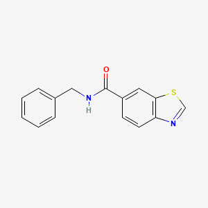 N-benzyl-1,3-benzothiazole-6-carboxamide