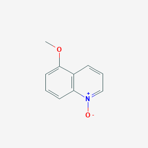 molecular formula C10H9NO2 B2450400 5-Methoxy-1-oxidoquinolin-1-ium CAS No. 90924-16-6