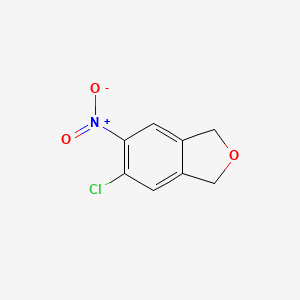 5-Chloro-6-nitro-1,3-dihydro-2-benzofuran