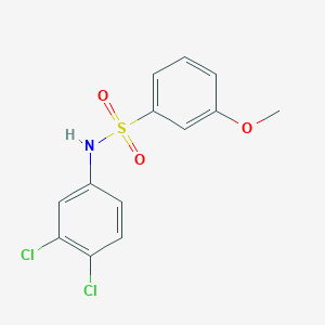 N-(3,4-dichlorophenyl)-3-methoxybenzenesulfonamide