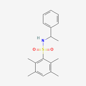 (Phenylethyl)[(2,3,5,6-tetramethylphenyl)sulfonyl]amine