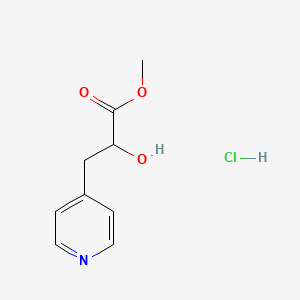 Methyl 2-hydroxy-3-(pyridin-4-yl)propanoate hydrochloride