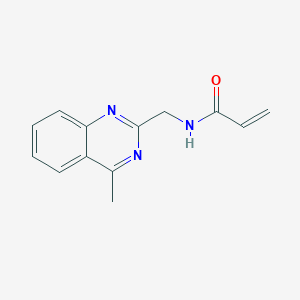 N-[(4-Methylquinazolin-2-YL)methyl]prop-2-enamide