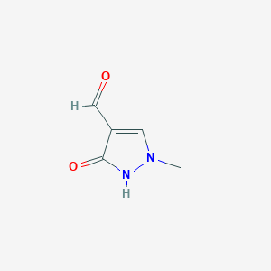 3-hydroxy-1-methyl-1H-pyrazole-4-carbaldehyde