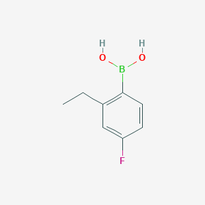 Boronic acid, B-(2-ethyl-4-fluorophenyl)-