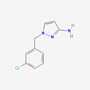 1-(3-chlorobenzyl)-1H-pyrazol-3-amine